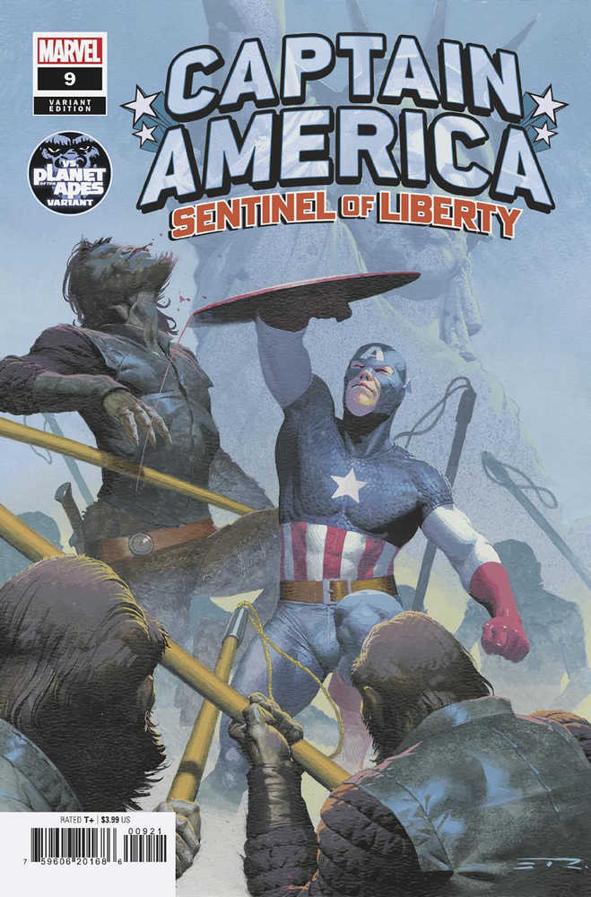 Captain America Sentinel Of Liberty #9 Planet Of The Apes Va | Dragon's Lair Comics and Fantasy Houston TX