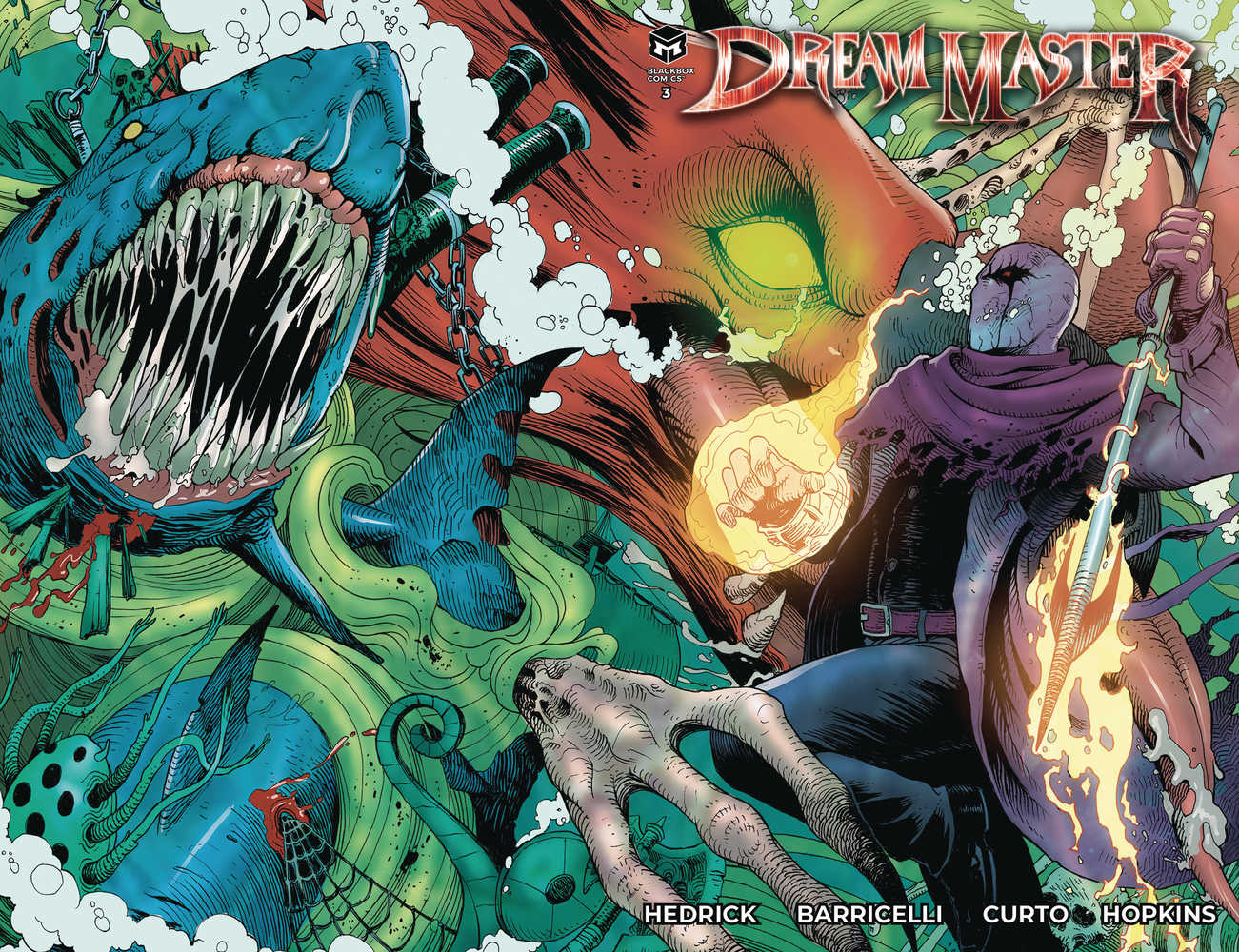 Dream Master #3 (Of 5) Cover A Barricelli | Dragon's Lair Comics and Fantasy Houston TX