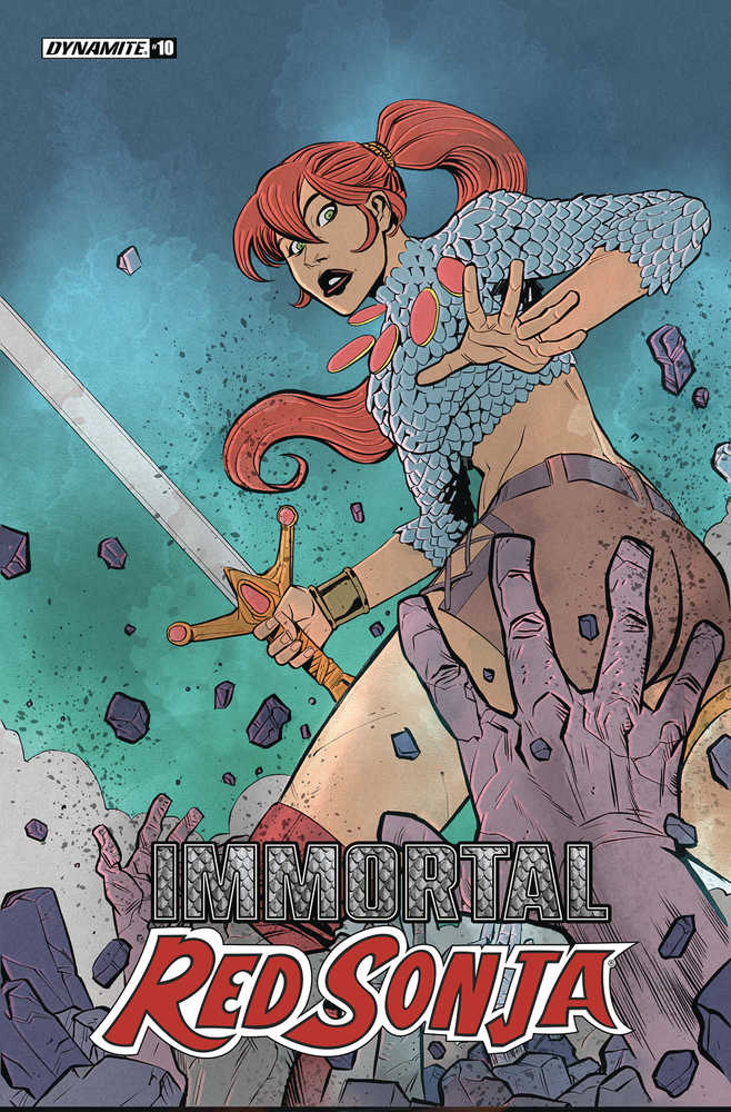 Immortal Red Sonja #10 Cover B Moss | Dragon's Lair Comics and Fantasy Houston TX