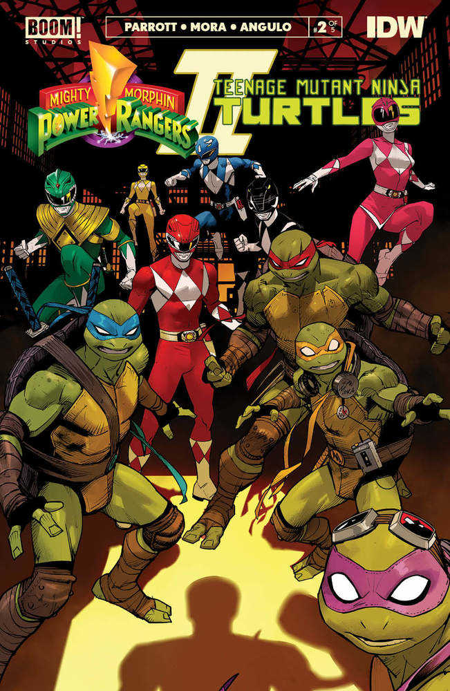 Mmpr Teenage Mutant Ninja Turtles II #2 (Of 5) Cover A Mora | Dragon's Lair Comics and Fantasy Houston TX