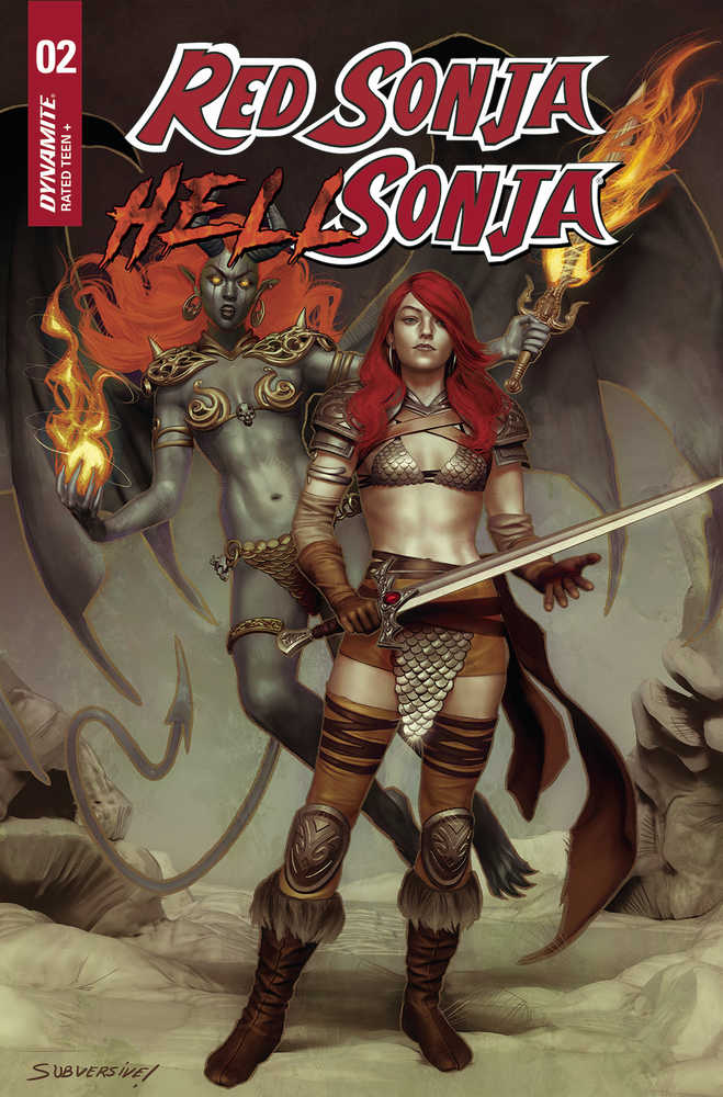 Red Sonja Hell Sonja #2 Cover A Puebla | Dragon's Lair Comics and Fantasy Houston TX