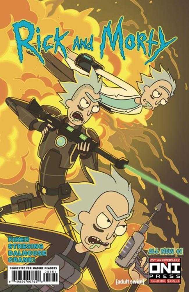 Rick And Morty #1 Cover F Angela Trizzino Variant (Mature) | Dragon's Lair Comics and Fantasy Houston TX