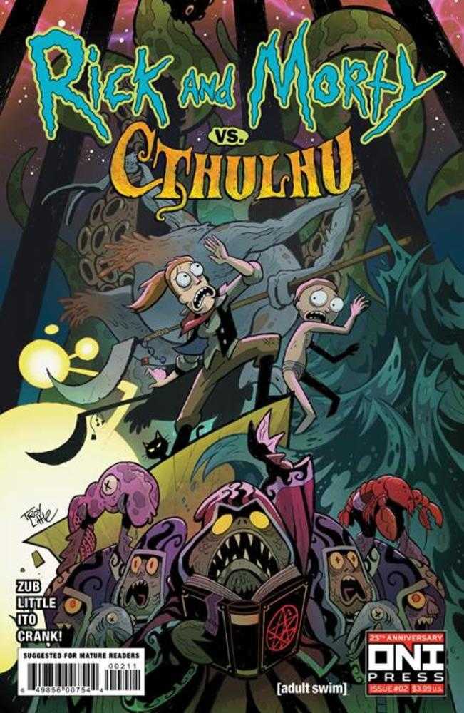 Rick And Morty vs Cthulhu #2 (Of 4) Cover A Troy Little (Mature) | Dragon's Lair Comics and Fantasy Houston TX