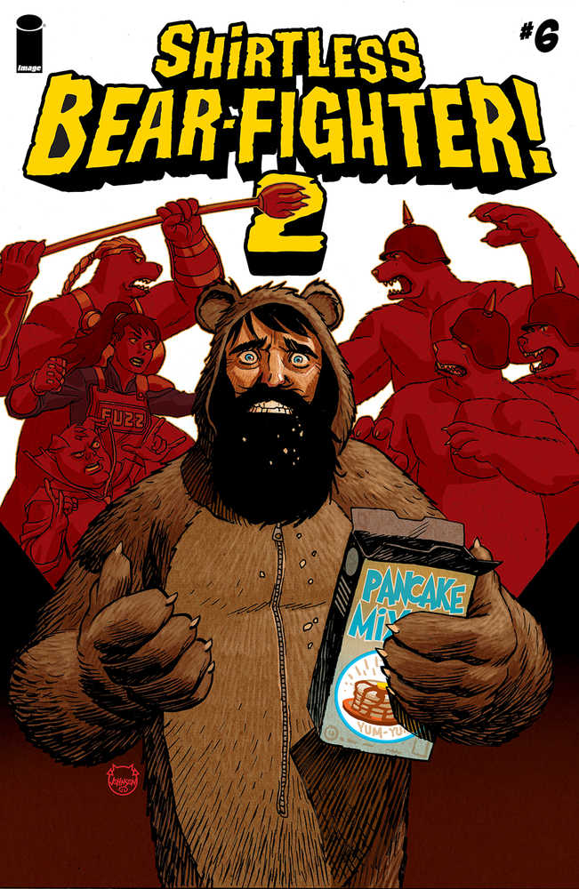 Shirtless Bear-Fighter 2 #6 (Of 7) Cover A Johnson | Dragon's Lair Comics and Fantasy Houston TX