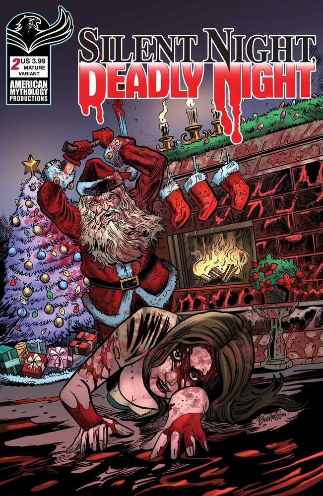 Silent Night Deadly Night #2 Main Cover B Hasson & Haeser (Mature) | Dragon's Lair Comics and Fantasy Houston TX