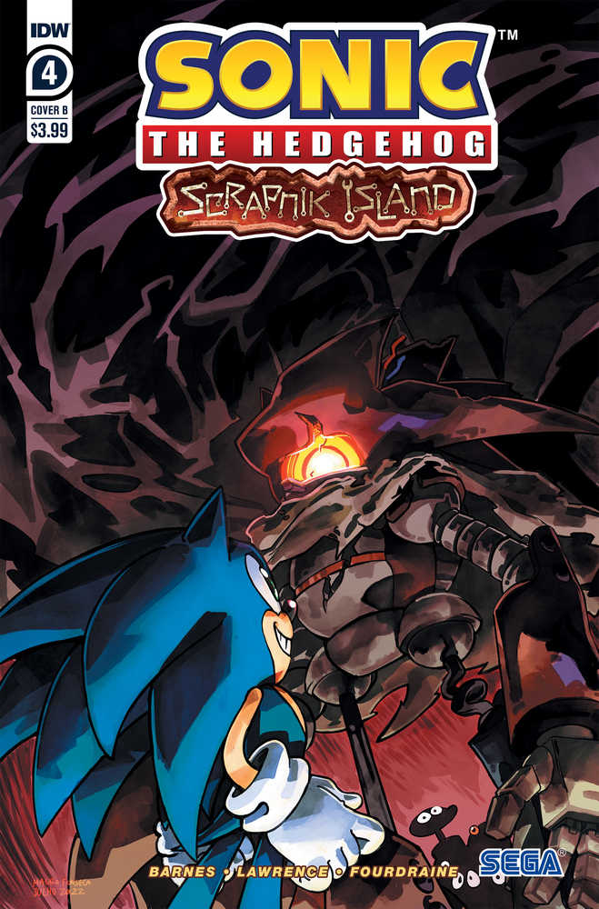 Sonic The Hedgehog Scrapnik Island #4 Cover B Fonseca | Dragon's Lair Comics and Fantasy Houston TX