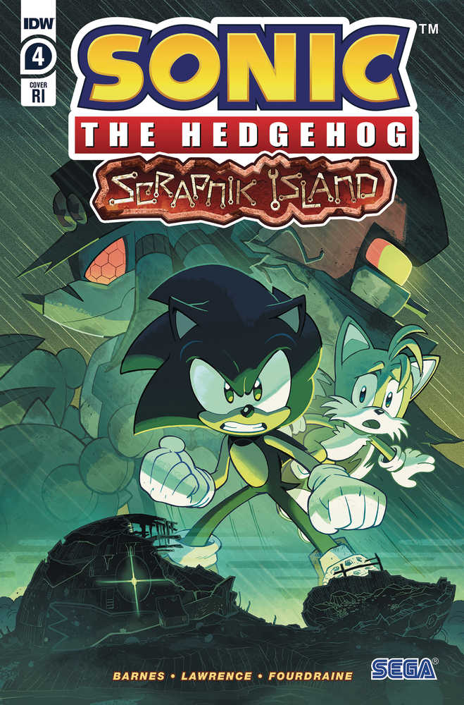 Sonic The Hedgehog Scrapnik Island #4 Cover C 10 Copy Variant Edition | Dragon's Lair Comics and Fantasy Houston TX