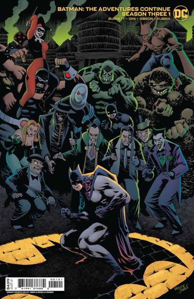 Batman The Adventures Continue Season 3 #1 (Of 7) Cover B Kelley Jones Card Stock Variant | Dragon's Lair Comics and Fantasy Houston TX