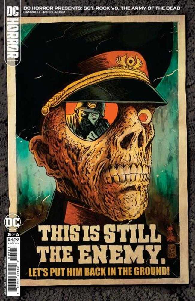 DC Horror Presents Sgt Rock vs The Army Of The Dead #5 (Of 6) Cover B Francesco Francavilla Card Stock Variant (Mature) | Dragon's Lair Comics and Fantasy Houston TX