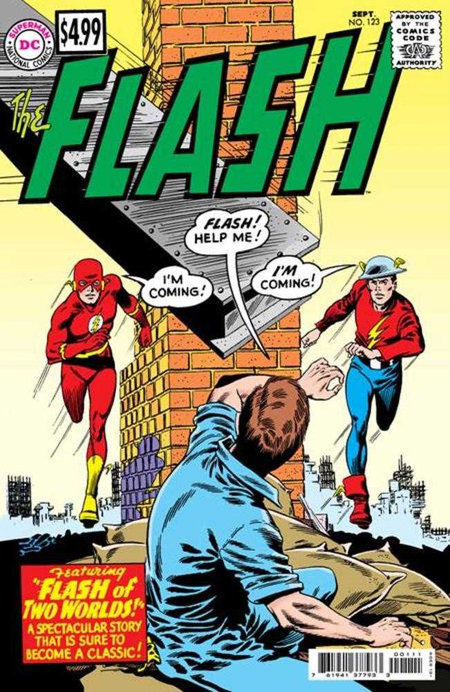 Flash #123 Facsimile Edition (2023) | Dragon's Lair Comics and Fantasy Houston TX