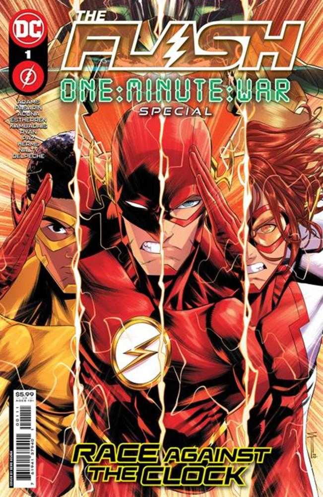 Flash One-Minute War Special #1 (One Shot) Cover A Serg Acuna | Dragon's Lair Comics and Fantasy Houston TX