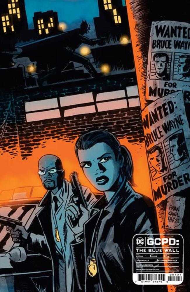 Gcpd The Blue Wall #4 (Of 6) Cover B Francesco Francavilla Card Stock Variant | Dragon's Lair Comics and Fantasy Houston TX