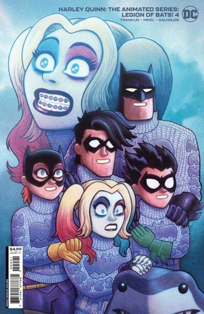 Harley Quinn The Animated Series Legion Of Bats #4 (Of 6) Cover B Dan Hipp Card Stock Variant (Mature) | Dragon's Lair Comics and Fantasy Houston TX