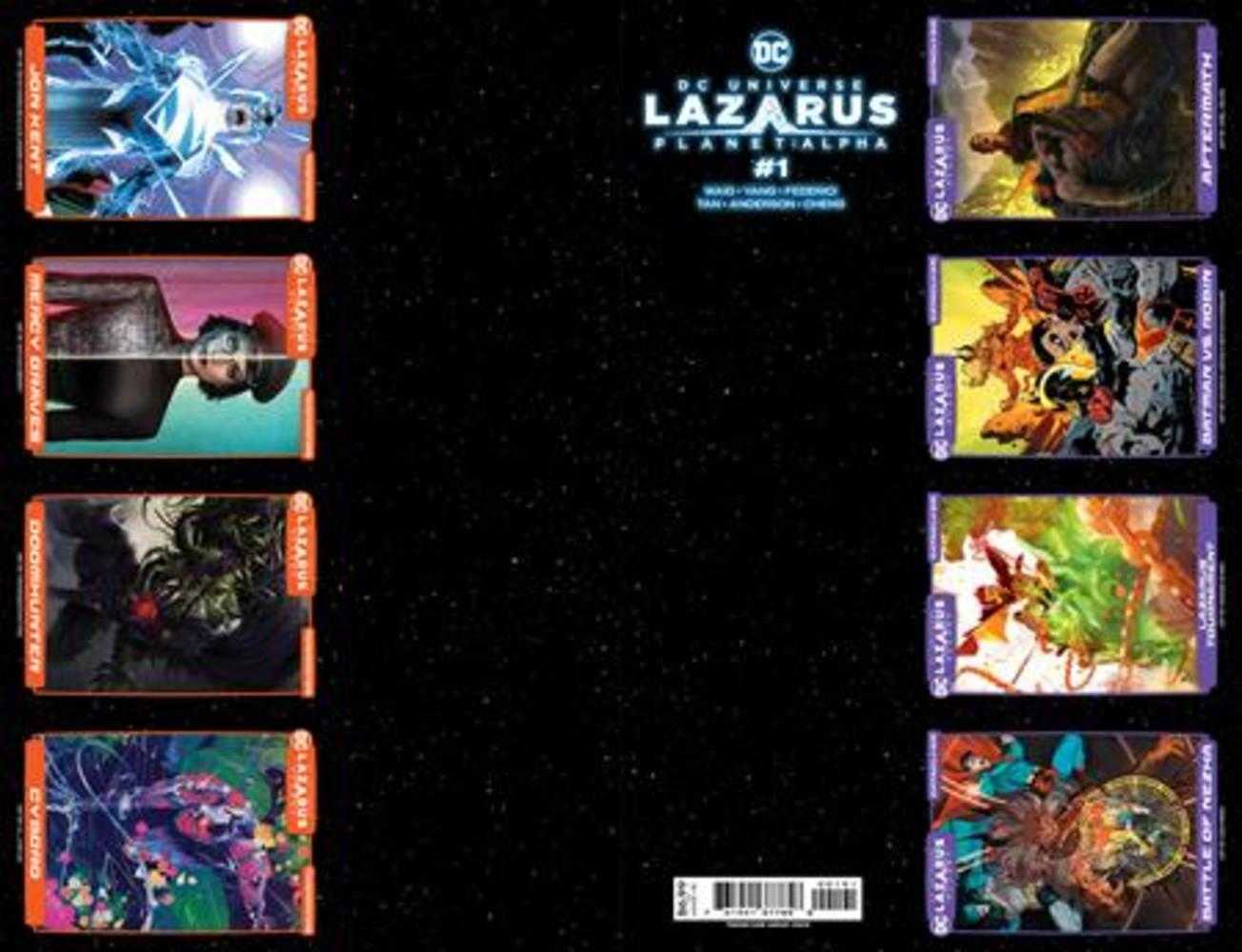 Lazarus Planet Alpha #1 (One Shot) Cover G Trading Card Card Stock Variant Allocations May Occur | Dragon's Lair Comics and Fantasy Houston TX