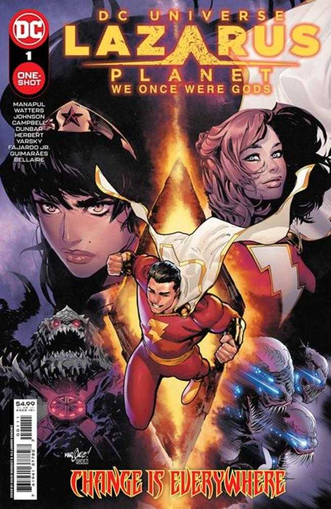 Lazarus Planet We Once Were Gods #1 (One Shot) Cover A David Marquez & Alejandro Sanchez | Dragon's Lair Comics and Fantasy Houston TX