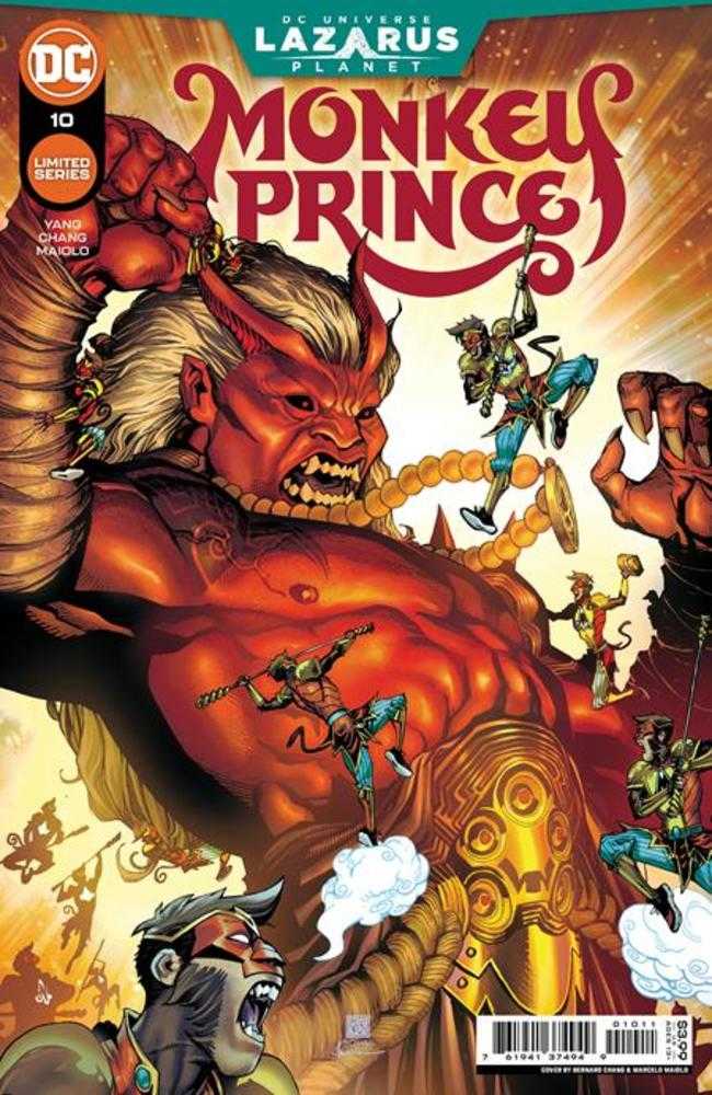 Monkey Prince #10 (Of 12) Cover A Bernard Chang (Batman vs Robin) | Dragon's Lair Comics and Fantasy Houston TX