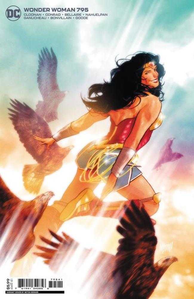 Wonder Woman #795 Cover C Mitch Gerads Card Stock Variant | Dragon's Lair Comics and Fantasy Houston TX