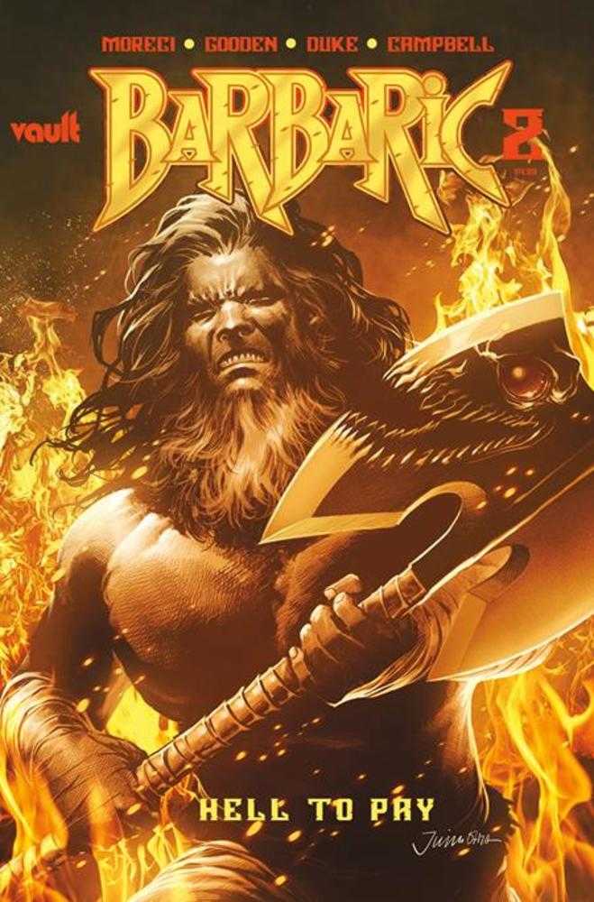 Barbaric Hell To Pay #2 Cover B Julius Ohta Variant | Dragon's Lair Comics and Fantasy Houston TX