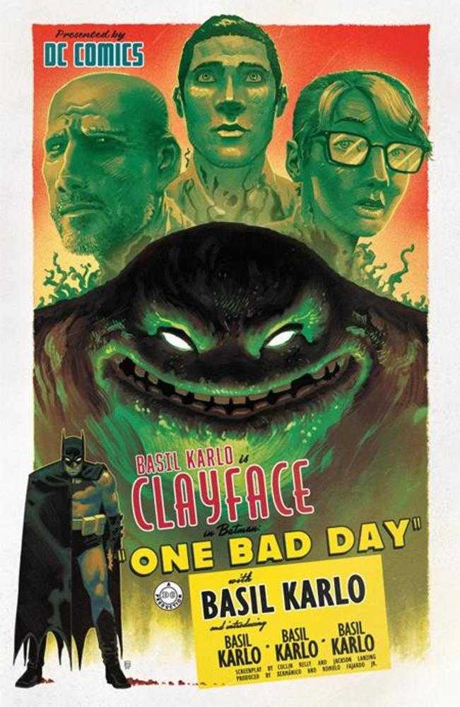 Batman One Bad Day Clayface #1 (One Shot) Cover C 1 in 25 Hayden Sherman Variant | Dragon's Lair Comics and Fantasy Houston TX