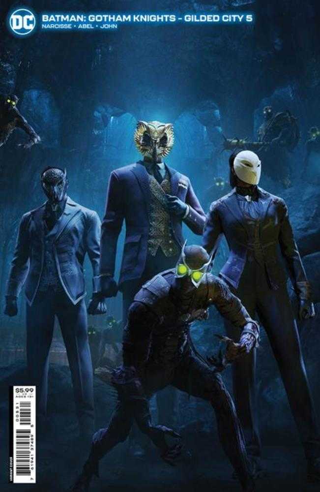 Batman Gotham Knights Gilded City #5 (Of 6) Cover C Video Game Card Stock Variant | Dragon's Lair Comics and Fantasy Houston TX