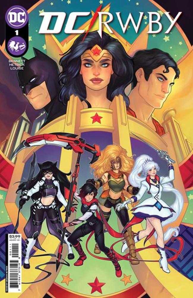 DC Rwby #1 (Of 7) Cover A Meghan Hetrick | Dragon's Lair Comics and Fantasy Houston TX