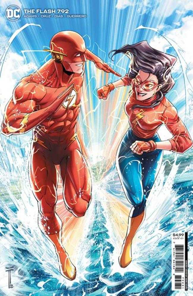 Flash #792 Cover C Serg Acuna Card Stock Variant (One-Minute War) | Dragon's Lair Comics and Fantasy Houston TX