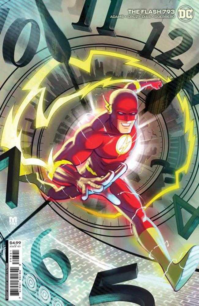 Flash #793 Cover B Marco Dalfonso Card Stock Variant (One-Minute War) | Dragon's Lair Comics and Fantasy Houston TX