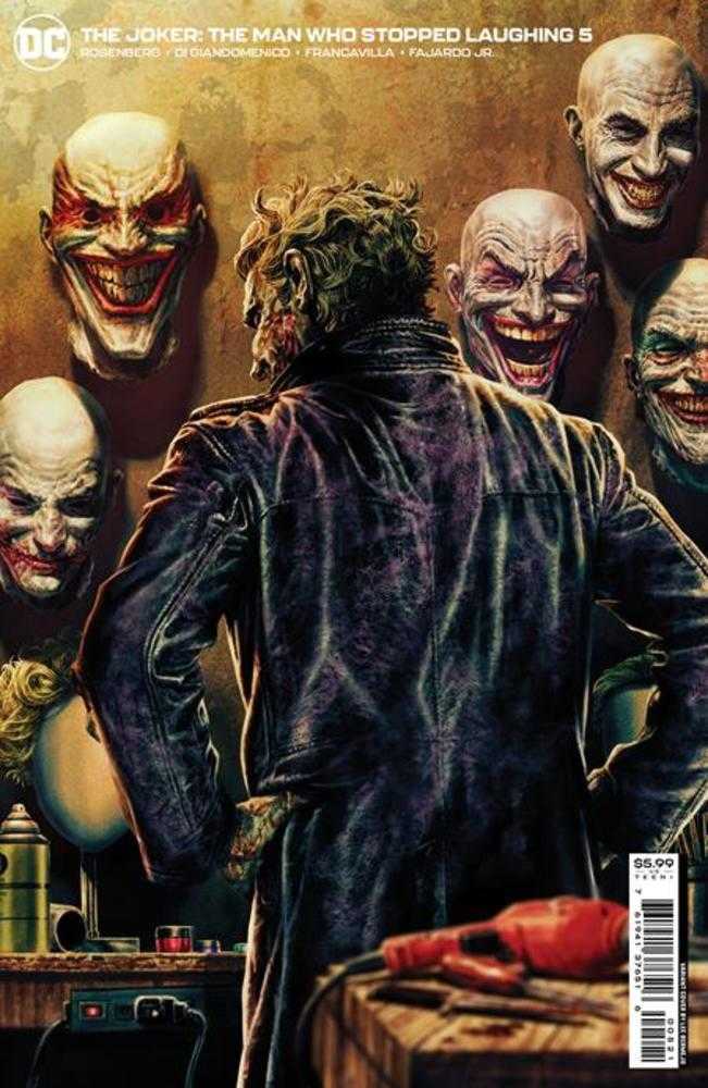 Joker The Man Who Stopped Laughing #5 Cover B Lee Bermejo Variant | Dragon's Lair Comics and Fantasy Houston TX