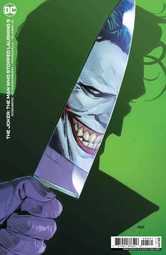 Joker The Man Who Stopped Laughing #5 Cover C Clay Mann Variant | Dragon's Lair Comics and Fantasy Houston TX