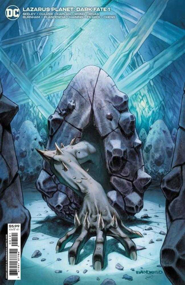 Lazarus Planet Dark Fate #1 (One Shot) Cover B Al Barrionuevo Card Stock Variant | Dragon's Lair Comics and Fantasy Houston TX