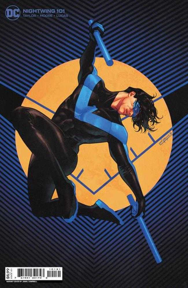 Nightwing #101 Cover C Jamal Campbell Card Stock Variant | Dragon's Lair Comics and Fantasy Houston TX