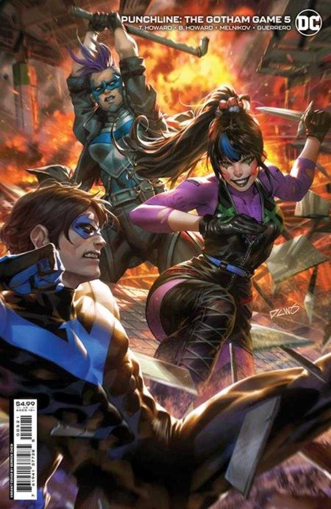 Punchline The Gotham Game #5 (Of 6) Cover B Derrick Chew Card Stock Variant | Dragon's Lair Comics and Fantasy Houston TX