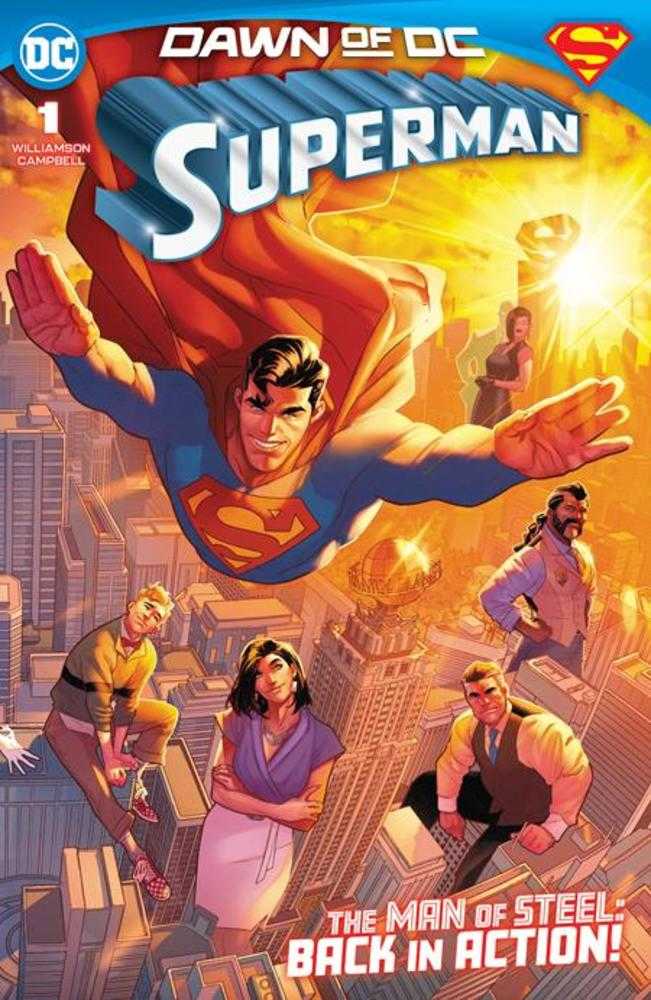 Superman #1 Cover A Jamal Campbell | Dragon's Lair Comics and Fantasy Houston TX