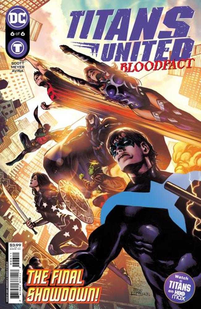 Titans United Bloodpact #6 (Of 6) Cover A Eddy Barrows | Dragon's Lair Comics and Fantasy Houston TX