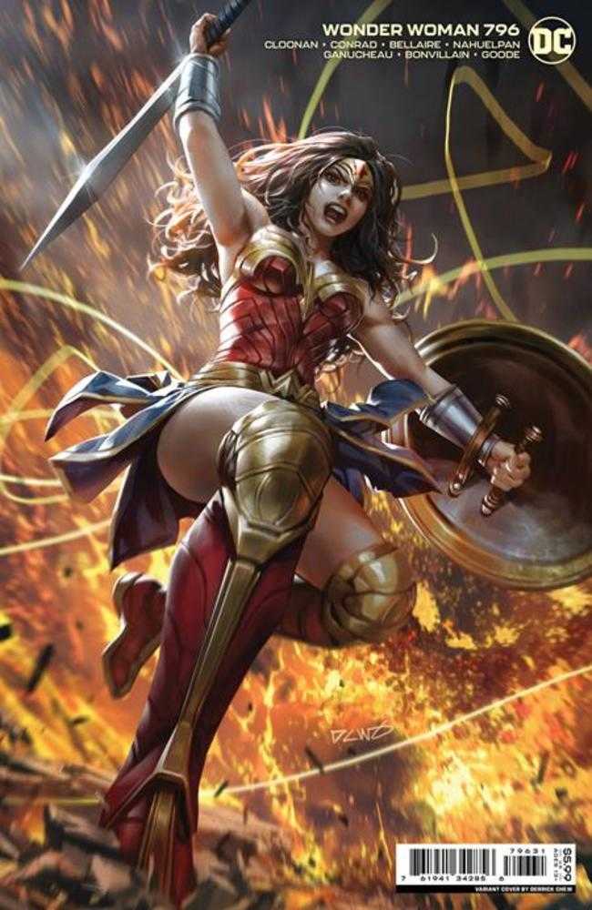 Wonder Woman #796 Cover B Derrick Chew Card Stock Variant | Dragon's Lair Comics and Fantasy Houston TX