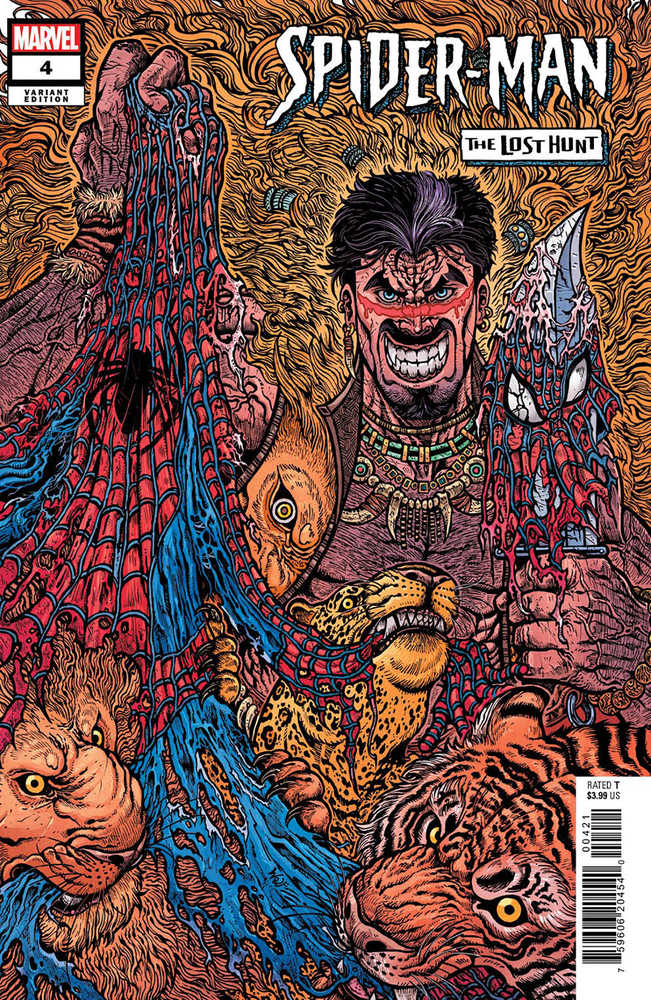 Spider-Man Lost Hunt #4 (Of 5) Wolf Variant | Dragon's Lair Comics and Fantasy Houston TX