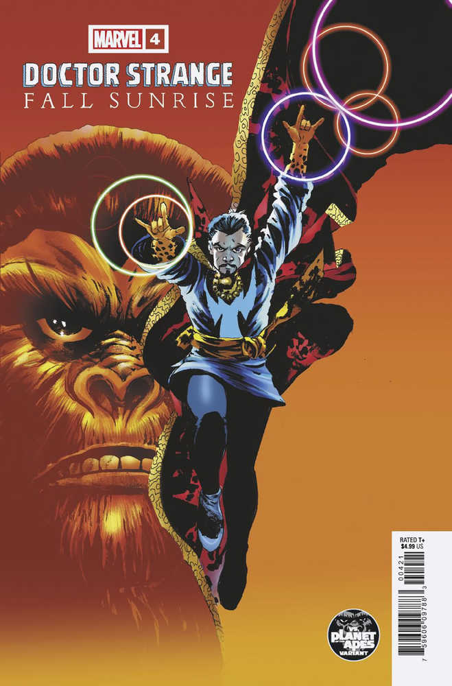 Doctor Strange Fall Sunrise #4 (Of 4) Planet Of Apes Variant | Dragon's Lair Comics and Fantasy Houston TX