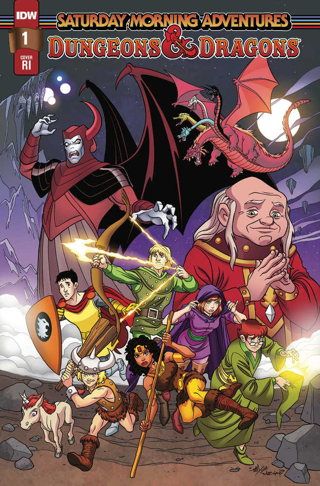 Dungeons & Dragons Saturday Morning Adventure #1 Cover C 10 | Dragon's Lair Comics and Fantasy Houston TX