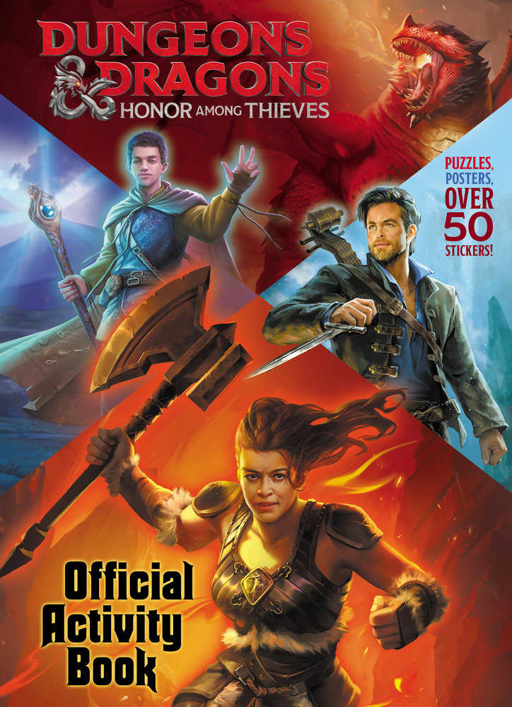 Dungeons & Dragons: Honor Among Thieves: Official Activity Book (Dungeons &  Dragons: Honor Among Thieves) | Dragon's Lair Comics and Fantasy Houston TX