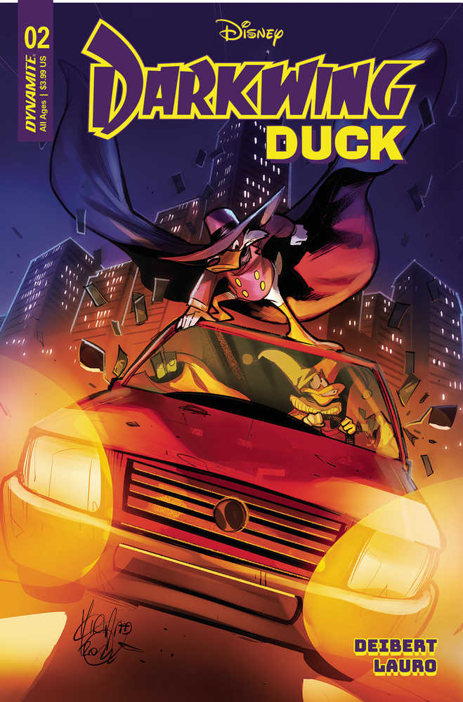 Darkwing Duck #2 Cover B Andolfo | Dragon's Lair Comics and Fantasy Houston TX