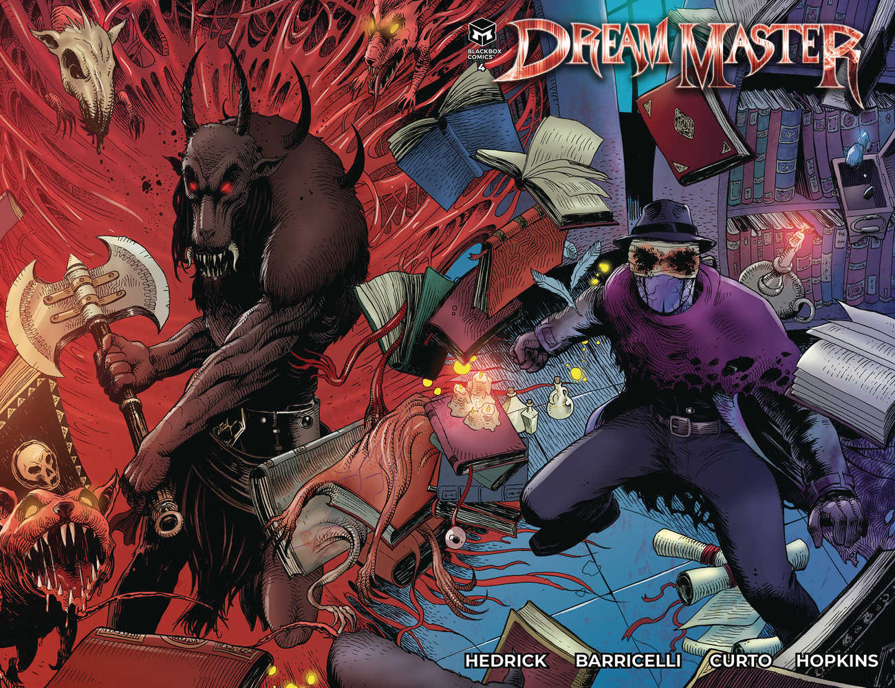 Dream Master #4 (Of 5) Cover A Barricelli & Curto | Dragon's Lair Comics and Fantasy Houston TX