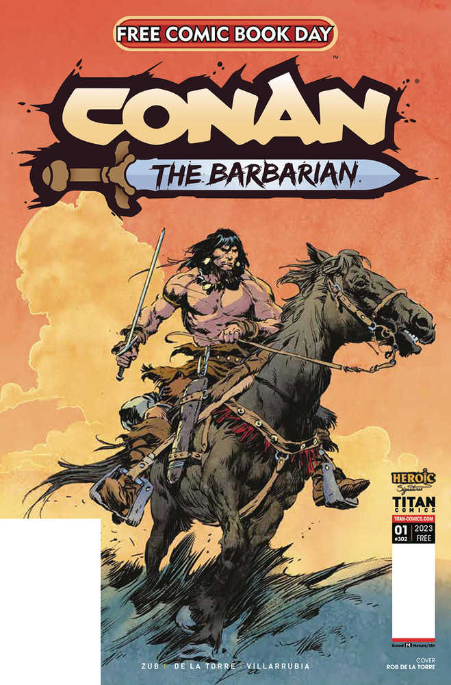 Free Comic Book Day 2023 Conan Barbarian Sp  (Mature) | Dragon's Lair Comics and Fantasy Houston TX