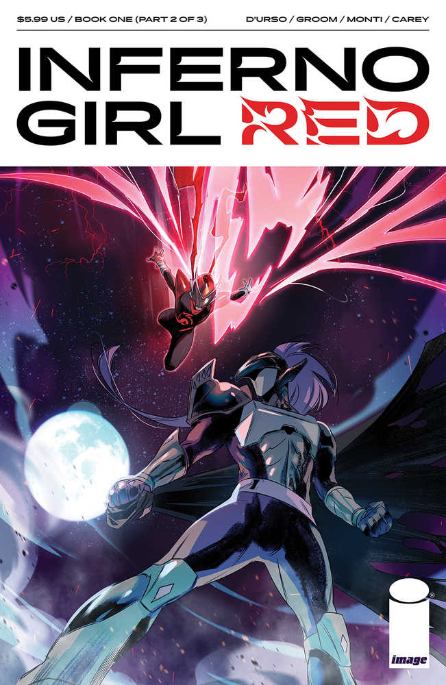 Inferno Girl Red Book One #2 (Of 3) Cover A Favoccia Mv | Dragon's Lair Comics and Fantasy Houston TX