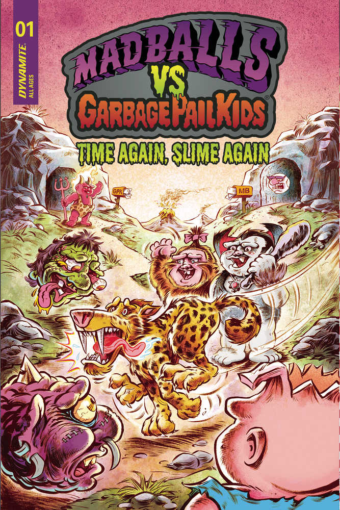 Madballs vs Garbage Pail Kids Slime Again #1 Cover B Crosby | Dragon's Lair Comics and Fantasy Houston TX