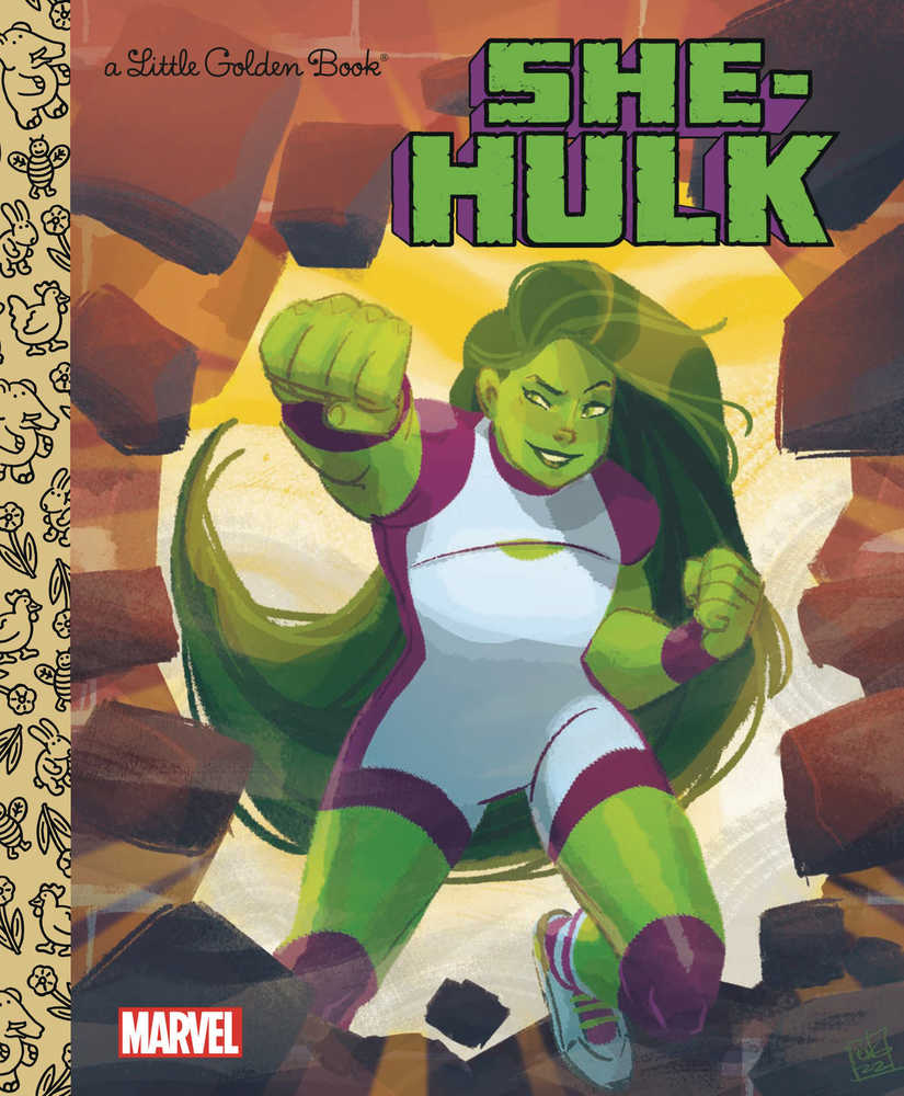 Marvel She Hulk Little Golden Book | Dragon's Lair Comics and Fantasy Houston TX