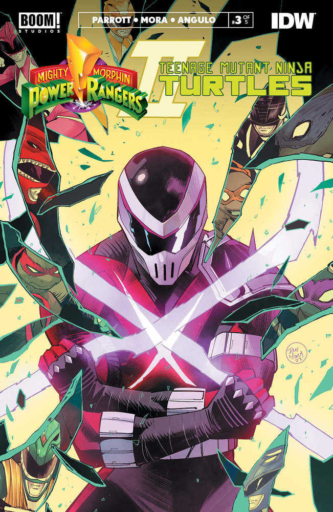 Mmpr Teenage Mutant Ninja Turtles II #3 (Of 5) Cover A Mora | Dragon's Lair Comics and Fantasy Houston TX