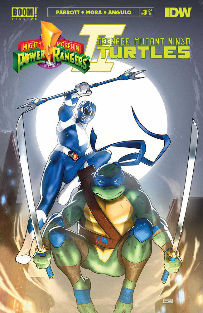 Mmpr Teenage Mutant Ninja Turtles II #3 (Of 5) Cover E Cardstock Variant Clarke | Dragon's Lair Comics and Fantasy Houston TX