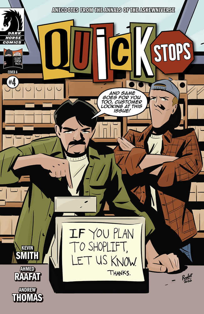 Quick Stops #4 (Of 4) Cover A Raafat | Dragon's Lair Comics and Fantasy Houston TX