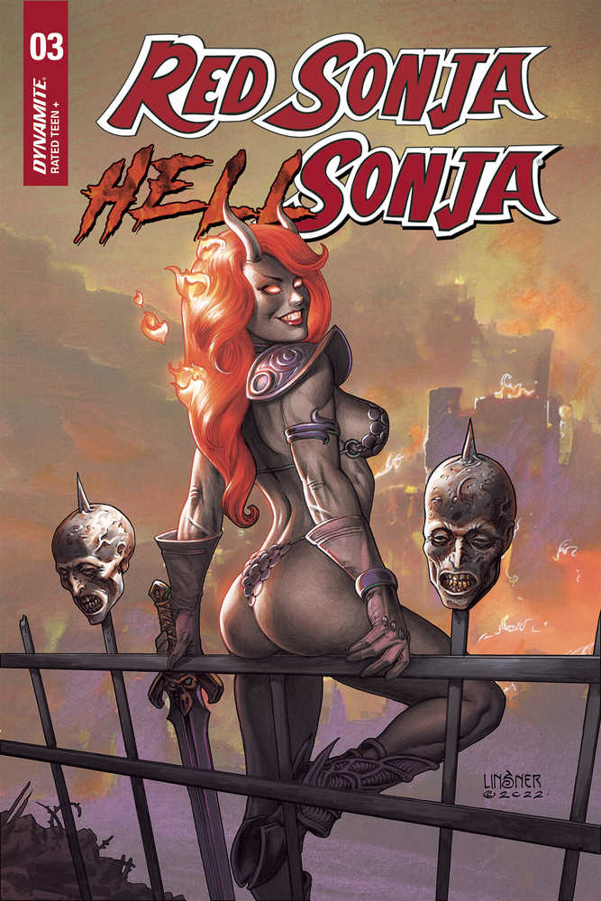 Red Sonja Hell Sonja #3 Cover A Linsner | Dragon's Lair Comics and Fantasy Houston TX