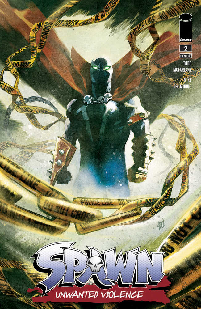 Spawn Unwanted Violence #2 (Of 2) Cover A Del Mundo | Dragon's Lair Comics and Fantasy Houston TX